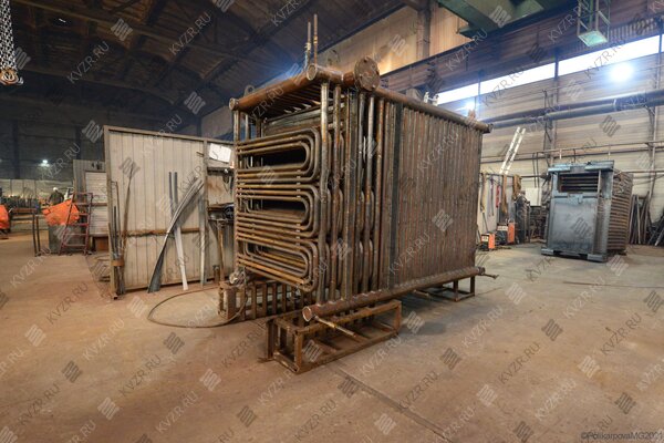 Изготовление промышленного котла КВД-0.5 МВт на дровах