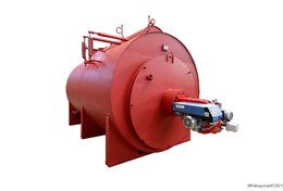 Газовый паровой котел 1200 кг 130 °С