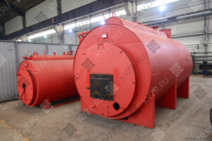 Котел цилиндрический для пара